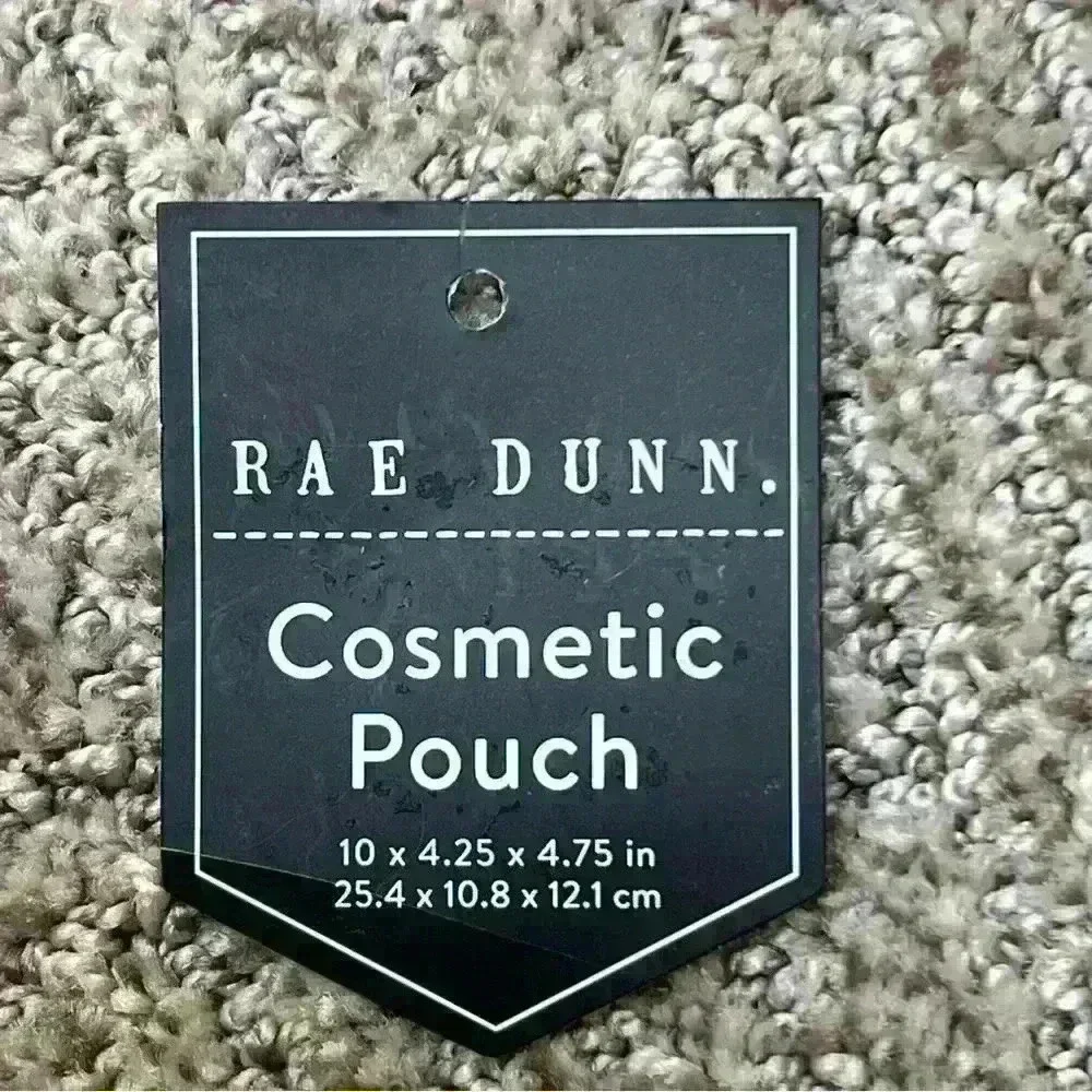 NEW RAE DUNN Cosmetic/MAKEUP/Travel Pouch/Bag